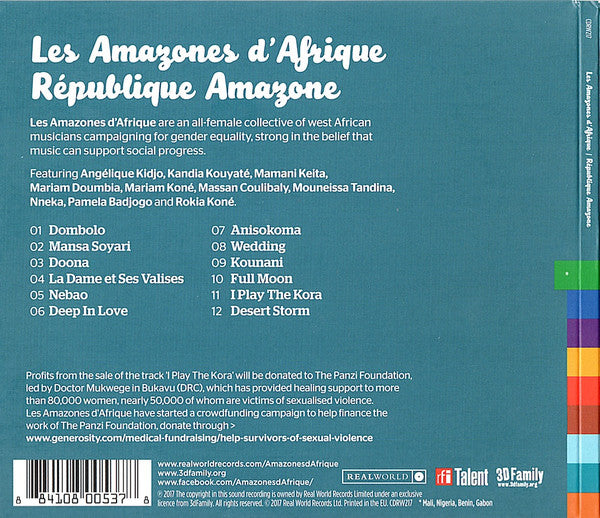 Les Amazones D'Afrique : République Amazone (CD, Album)