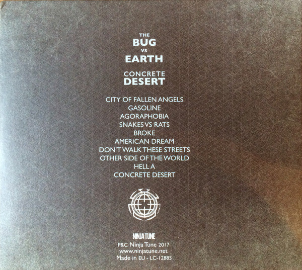 The Bug Vs Earth (2) : Concrete Desert (CD, Album)