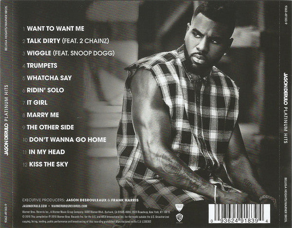 Jason Derulo : Platinum Hits (CD, Comp)