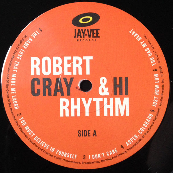 Robert Cray & Hi Rhythm : Robert Cray & Hi Rhythm (LP, Album)