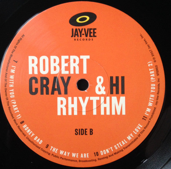 Robert Cray & Hi Rhythm : Robert Cray & Hi Rhythm (LP, Album)