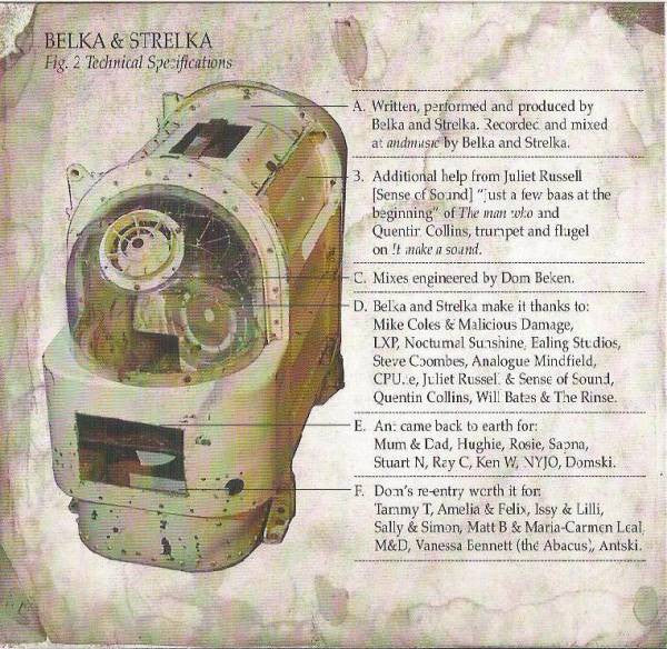 Belka And Strelka : Tales From The Projector Room (CD, Album)