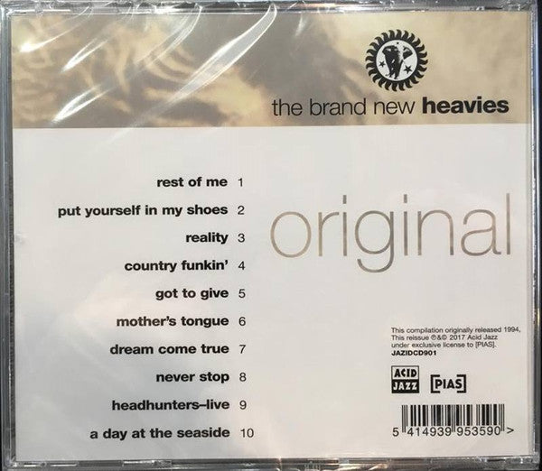 The Brand New Heavies : Original Flava (CD, Comp, RE)