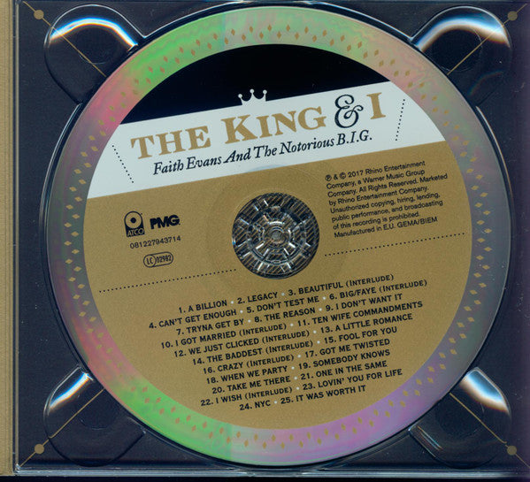 Faith Evans And Notorious B.I.G. : The King & I (CD, Album)