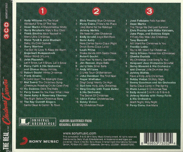 Various : The Real... Christmas Crooners (3xCD, Comp)