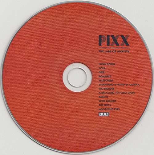 Pixx (2) : The Age Of Anxiety (CD, Album)