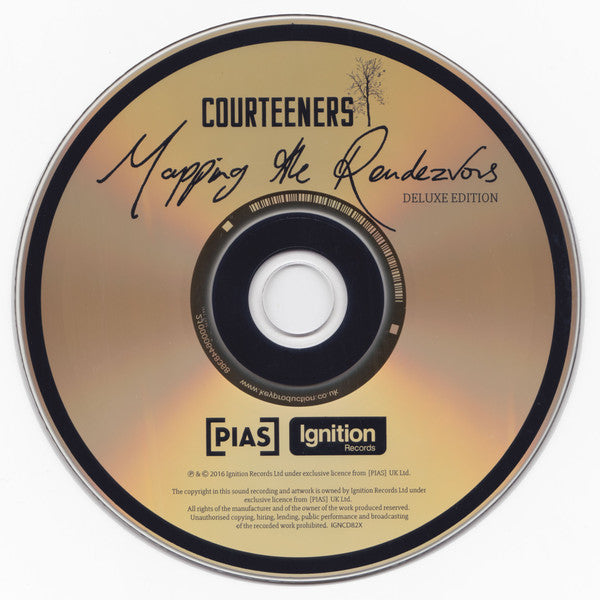 The Courteeners : Mapping The Rendezvous (CD, Album, Dlx + DVD-V, PAL)