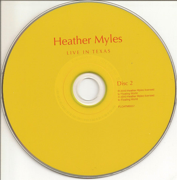 Heather Myles : Live In London And Texas (2xCD, Album, RE)