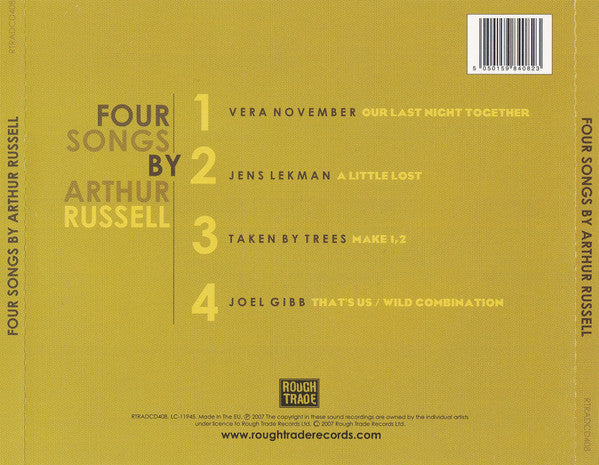 Various : Four Songs By Arthur Russell (CD, Maxi)