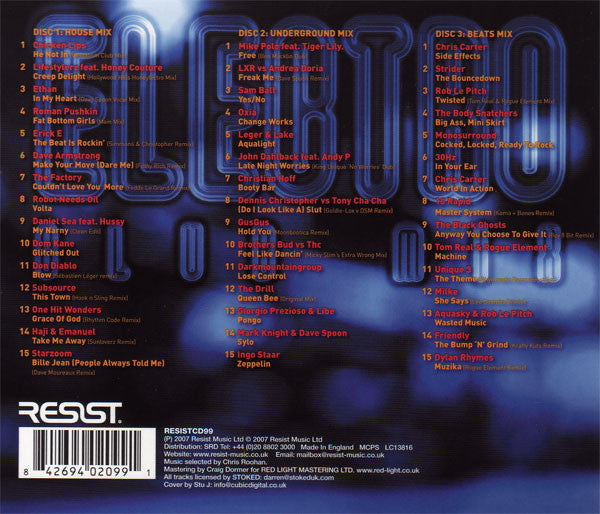 Various : The World's Greatest Electro Club Mix (3xCD, Mixed)