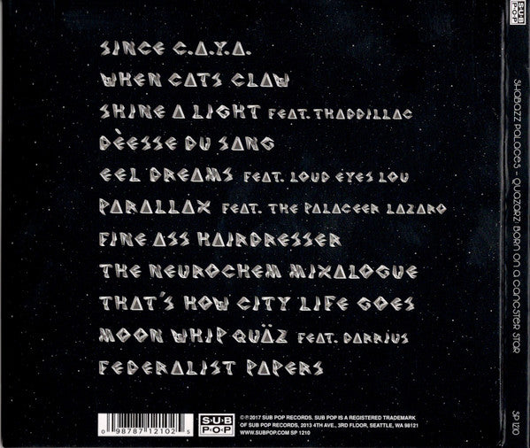 Shabazz Palaces : Quazarz: Born On A Gangster Star (CD, Album)