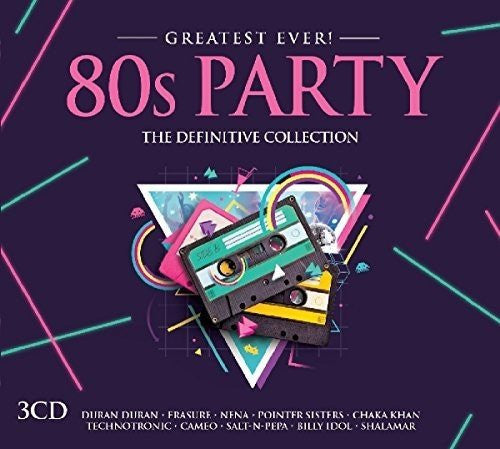 Various : Greatest Ever! 80s Party (The Definitive Collection) (3xCD, Comp)