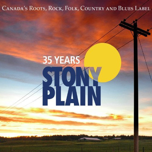 Various : 35 Years Of Stony Plain (2xCD, Comp + DVD, Comp)