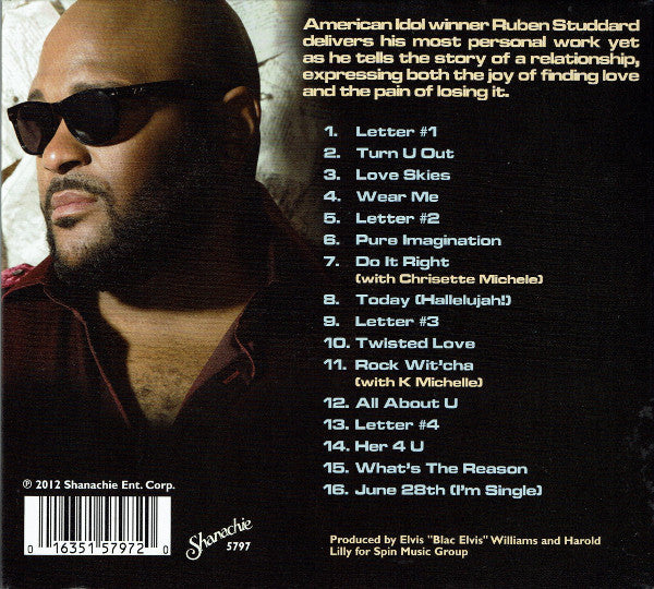 Ruben Studdard : Letters From Birmingham (CD, Album)