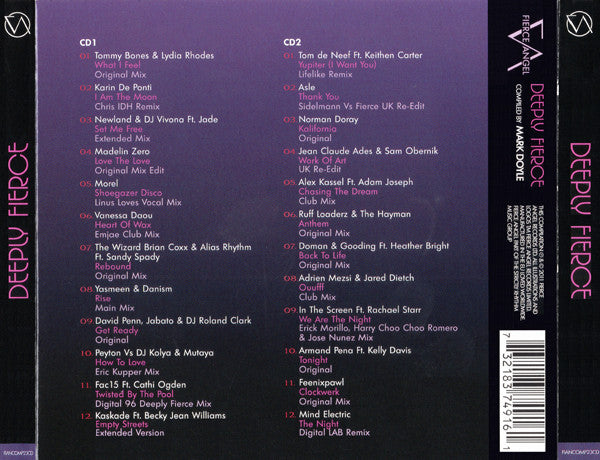 Various : Fierce Angel Presents Deeply Fierce (2xCD, Comp)