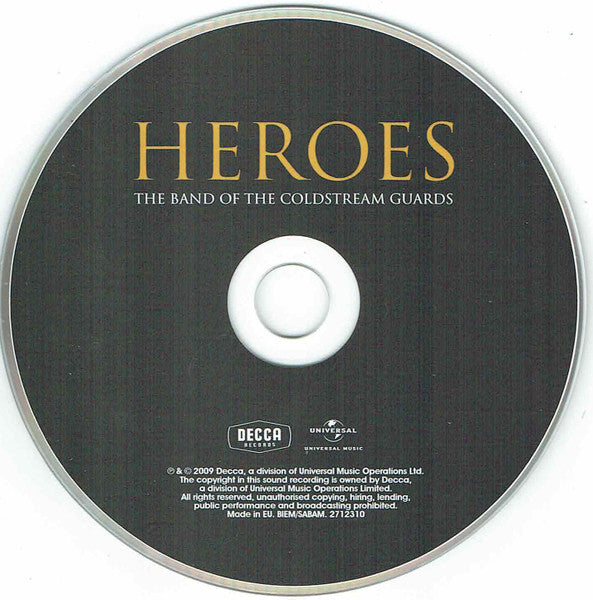 Coldstream Guards : Heroes (CD, Album)