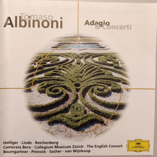 Tomaso Albinoni : Adagio & Concerti (CD, Comp, RM)