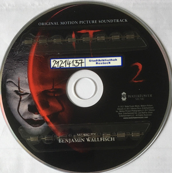 Benjamin Wallfisch : IT (Original Motion Picture Soundtrack) (2xCD, Album)