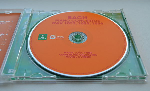 Johann Sebastian Bach, Maria-João Pires : Piano Concertos BWV 1052, 1055, 1056 (CD, Album, RE)