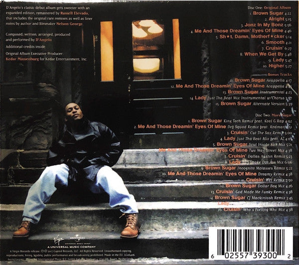 D'Angelo : Brown Sugar (2xCD, Album, RE, RM, Exp)