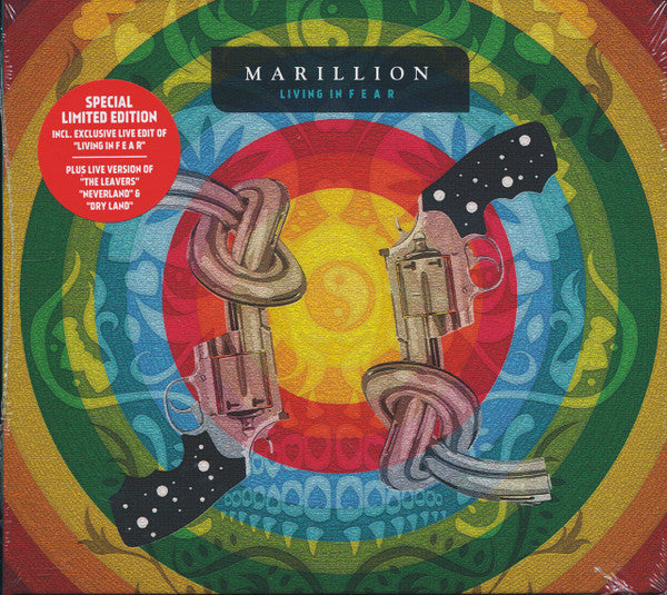 Marillion : Living In F E A R (CD, Single, Ltd)