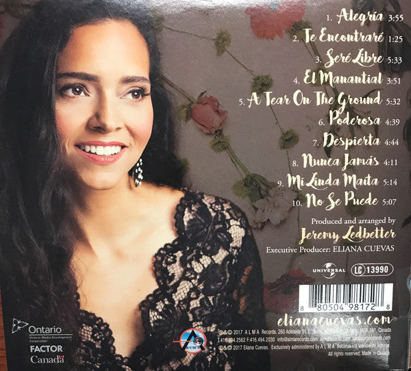 Eliana Cuevas : Golpes Y Flores (CD, Album)