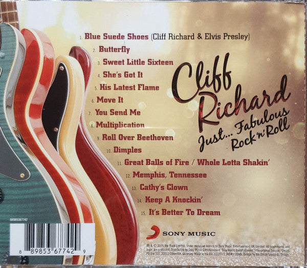 Cliff Richard : Just... Fabulous Rock'n'Roll (CD, Album)