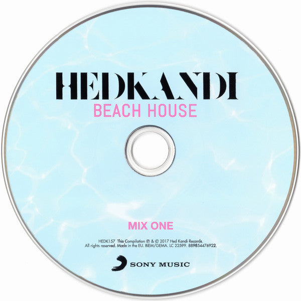 Various : Hed Kandi: Beach House 2017 (2xCD, Comp, Mixed)