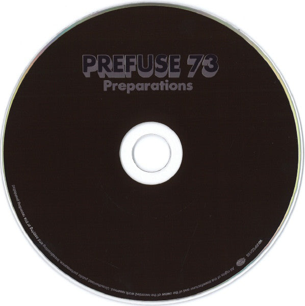 Prefuse 73 : Preparations (CD, Album + CD)