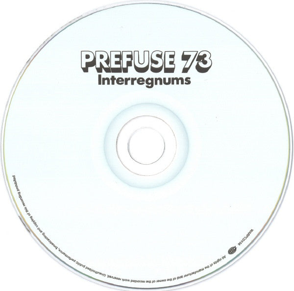 Prefuse 73 : Preparations (CD, Album + CD)