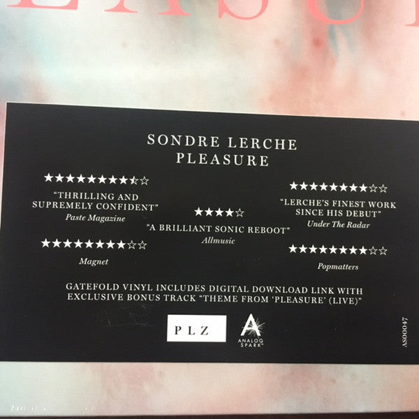 Sondre Lerche : Pleasure (LP, Album)