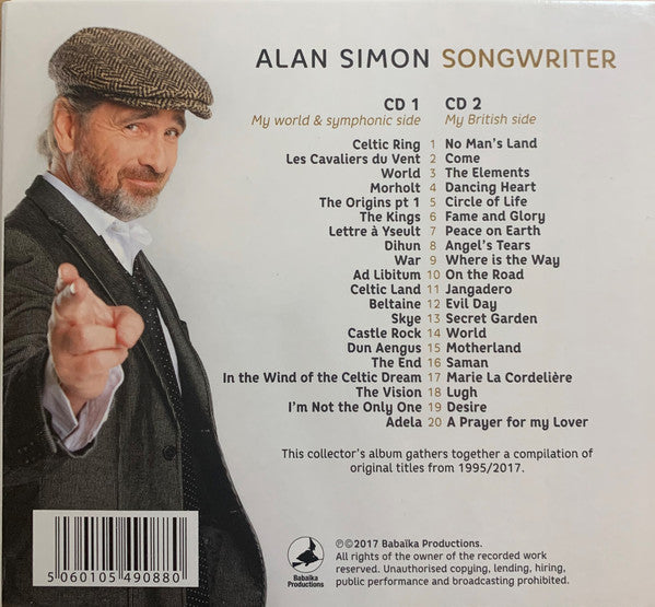 Alan Simon : Songwriter (2xCD, Comp)