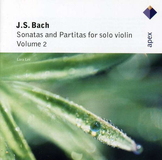 Johann Sebastian Bach, Lara Lev : Sonatas And Partitas For Solo Violin, Volume 2  (CD, Album)