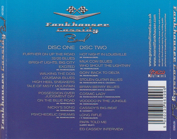 The Fankhauser Cassidy Band* : On The Blue Road (2xCD, Album)