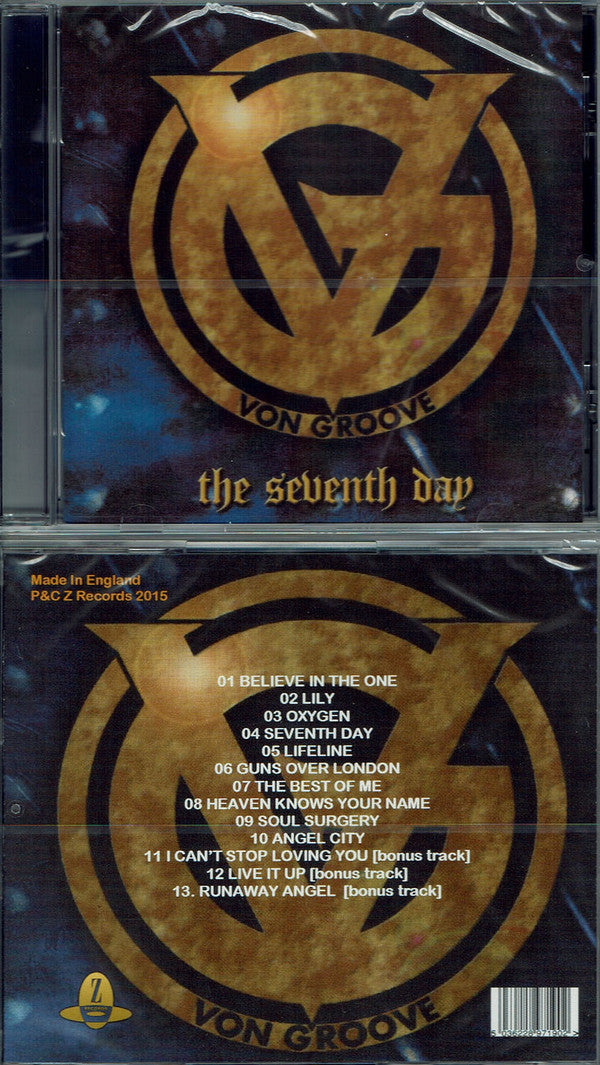 Von Groove : The Seventh Day (CD, Album, RE, RM)