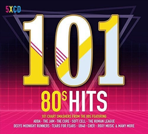 Various : 101 80s Hits (101 Chart Smashers From The 80s) (5xCD, Comp)