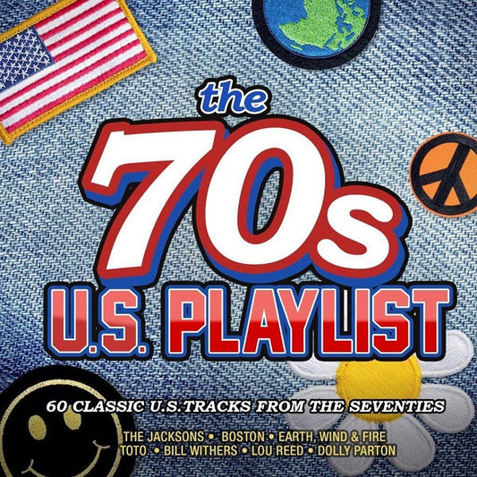 Various : The 70s U.S. Playlist (3xCD, Comp)