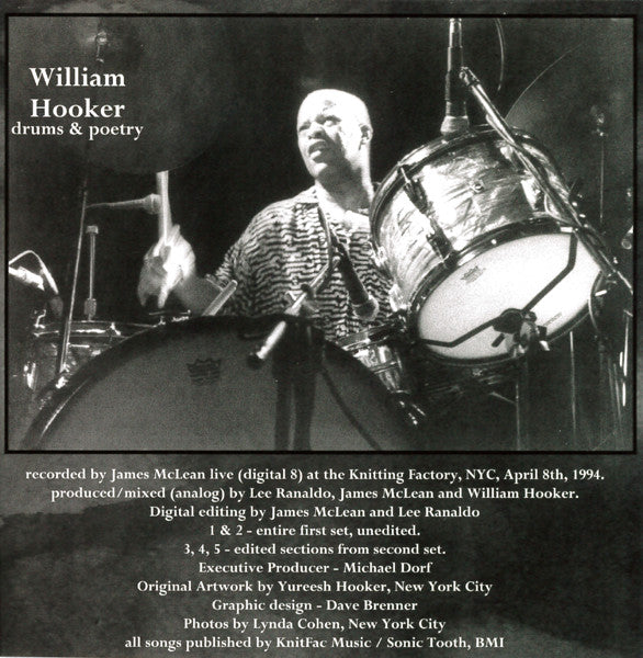 William Hooker / Lee Ranaldo : Envisioning (CD, Album)