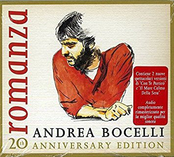 Andrea Bocelli : Romanza (CD, Album, RE, RM, 20t)