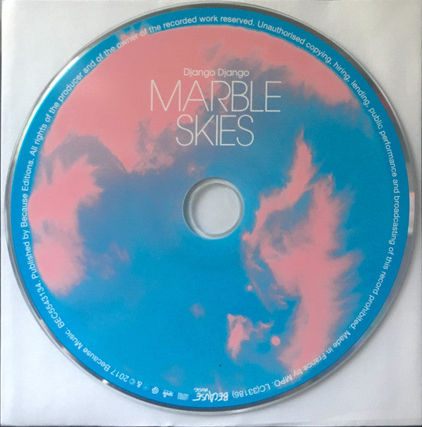 Django Django : Marble Skies (CD, Album)