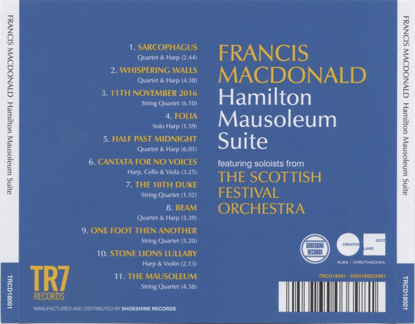 Francis Macdonald Featuring Soloists From The Scottish Festival Orchestra : Hamilton Mausoleum Suite (CD, Album)