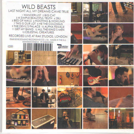 Wild Beasts : Last Night All My Dreams Came True (CD, Album, Car)