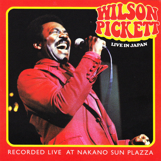 Wilson Pickett : Live In Japan (2xCD, Album, RE)