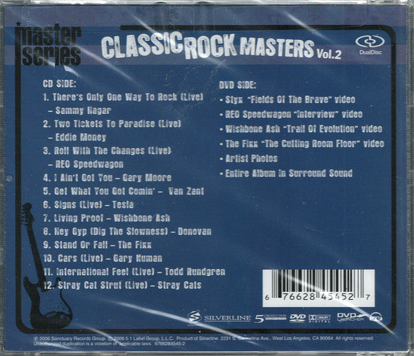 Various : Classic Rock Masters Vol. 2 (Hybrid, DualDisc, Comp)