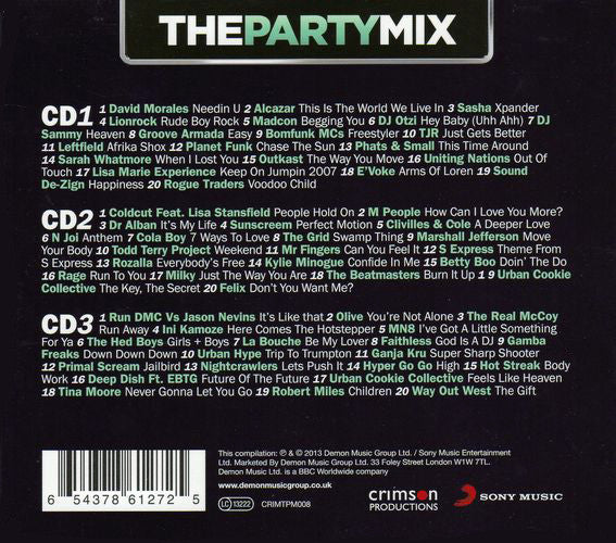 Various : The Party Mix - Dance Anthems (3xCD, Comp, Dig)