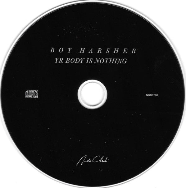 Boy Harsher : Yr Body Is Nothing (CD, Album, RE)