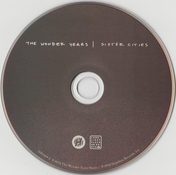 The Wonder Years : Sister Cities (CD, Album, Tar)