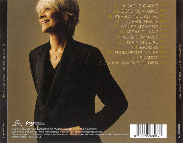 Françoise Hardy : Personne D'autre (CD, Album)