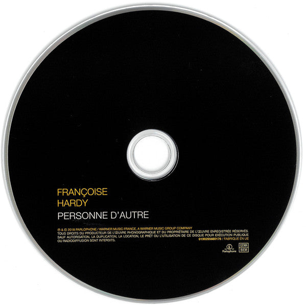 Françoise Hardy : Personne D'autre (CD, Album)