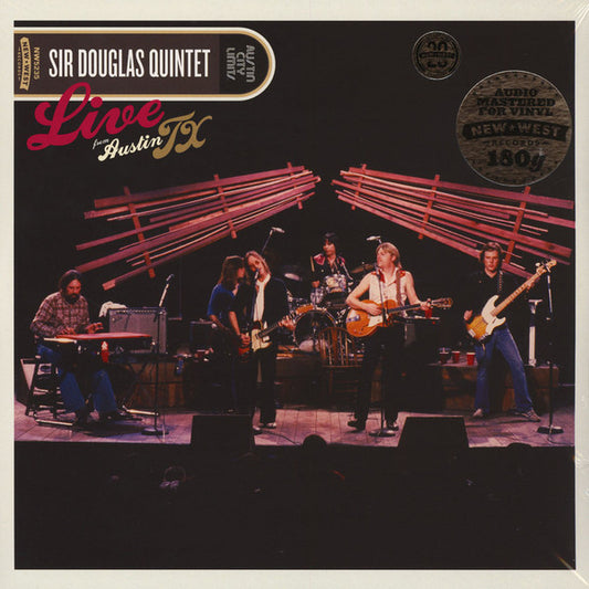 Sir Douglas Quintet : Live From Austin TX (2xLP, Album, 180)